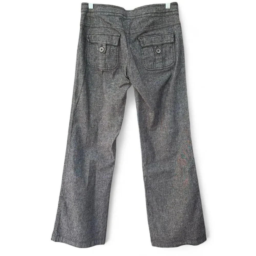 Vintage y2K BeBop grey low rise pants size 5 fits 29
